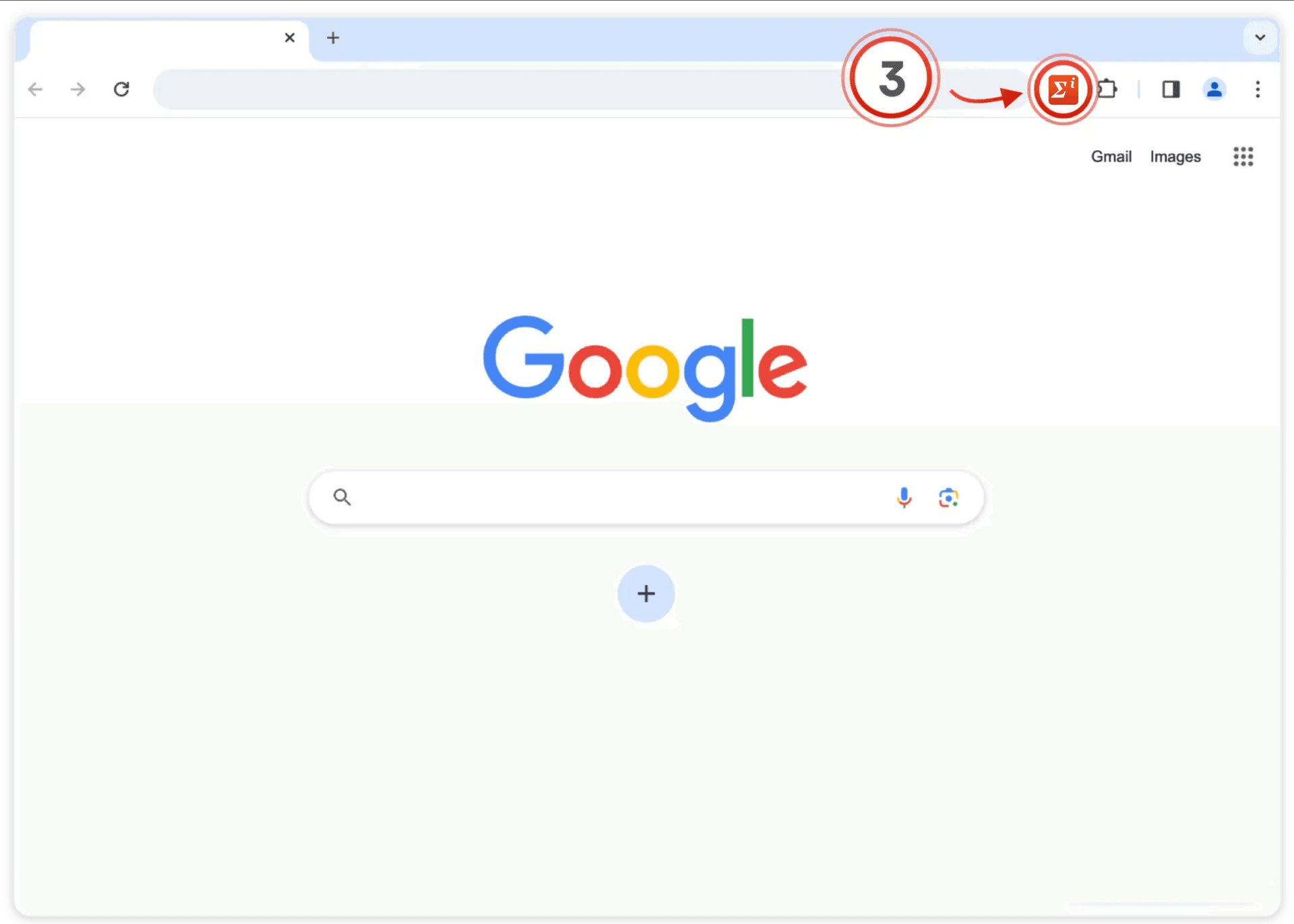How to open the extension
